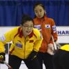 MS žen v curlingu: Čína - Korea