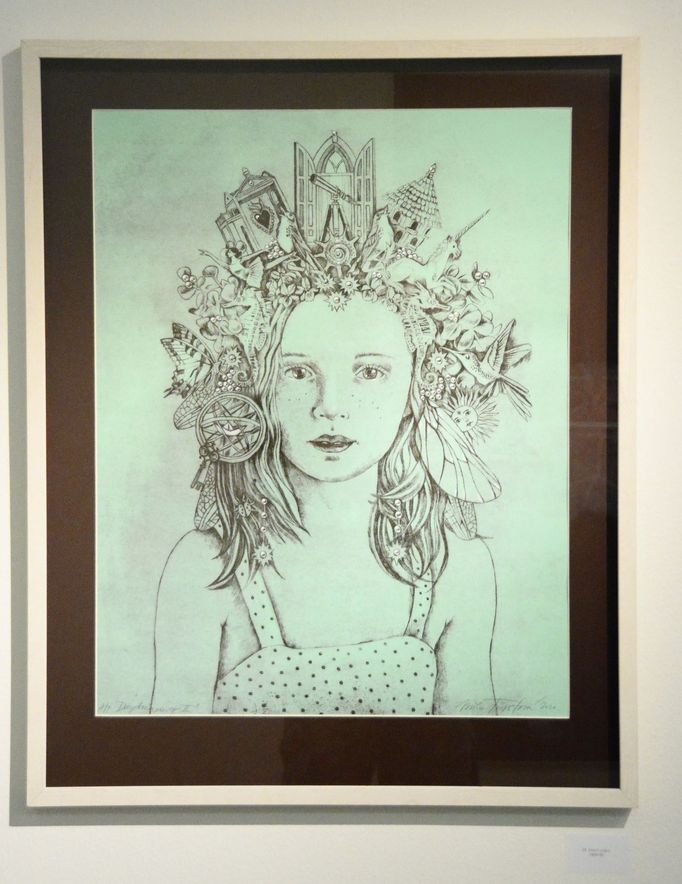 Z výstavy Křehkost jako síla výtvarnice Míly Fürstové.