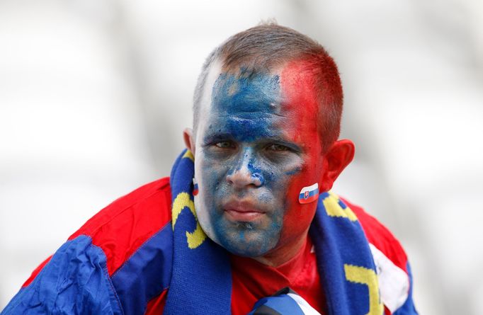 Euro 2016, Slovensko-Wales: slovenský fanoušek