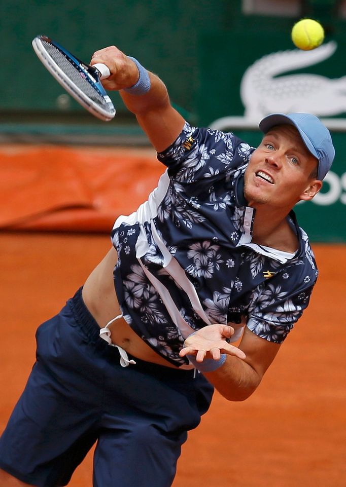 Tomáš Berdych na French Open 2014