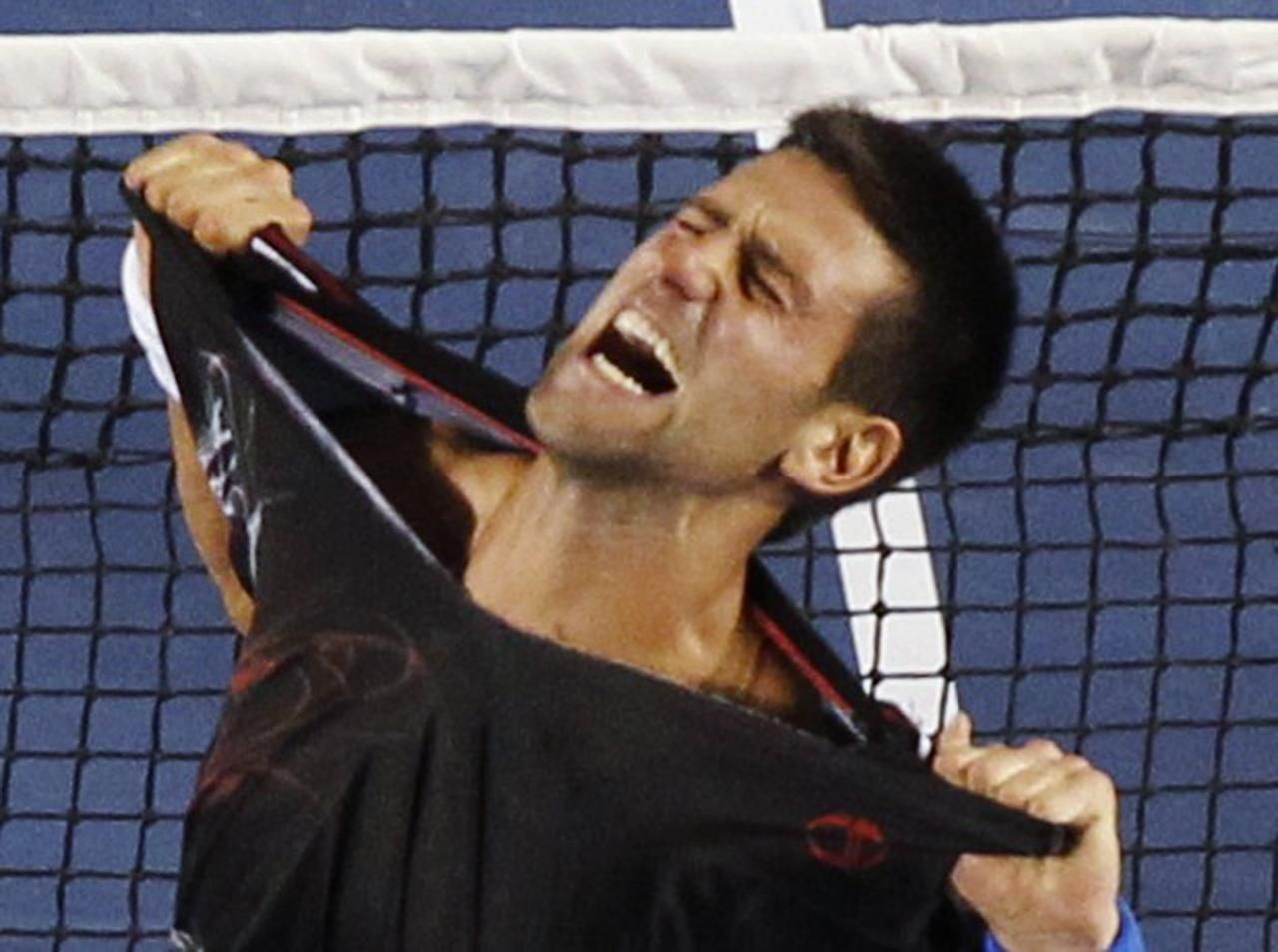 Djokovič slaví titul na Australian Open