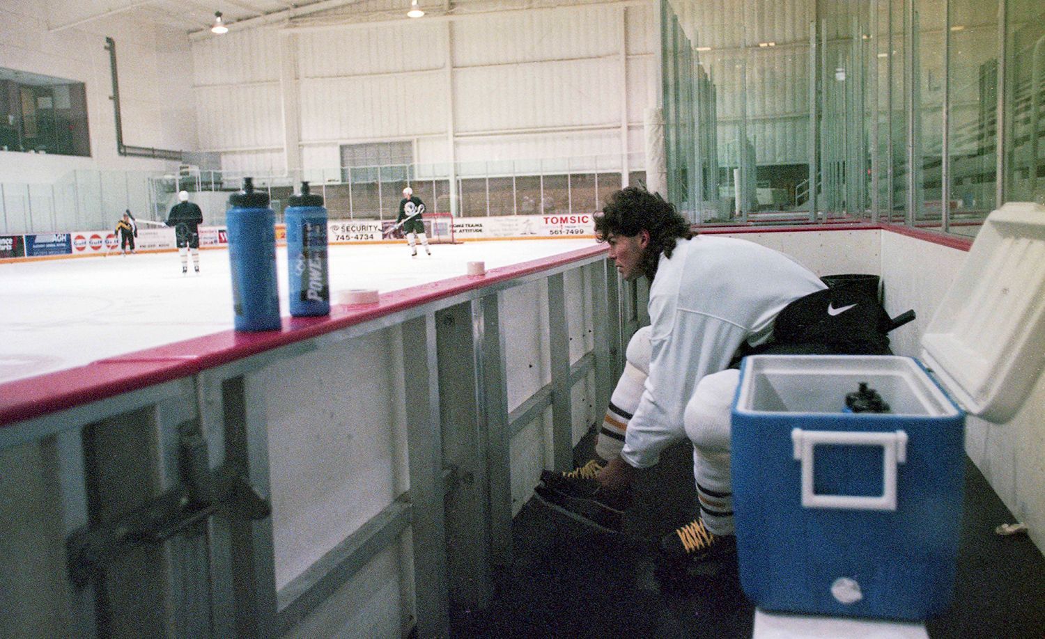 Herbert Slavík: hvězdy českého hokeje, fotoreportáž z NHL v době před OH v Naganu a snímky z Nagana