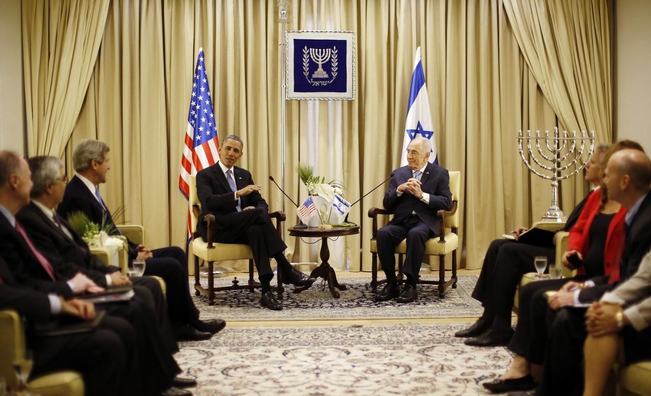 Fotogalerie: Obama v Izraeli