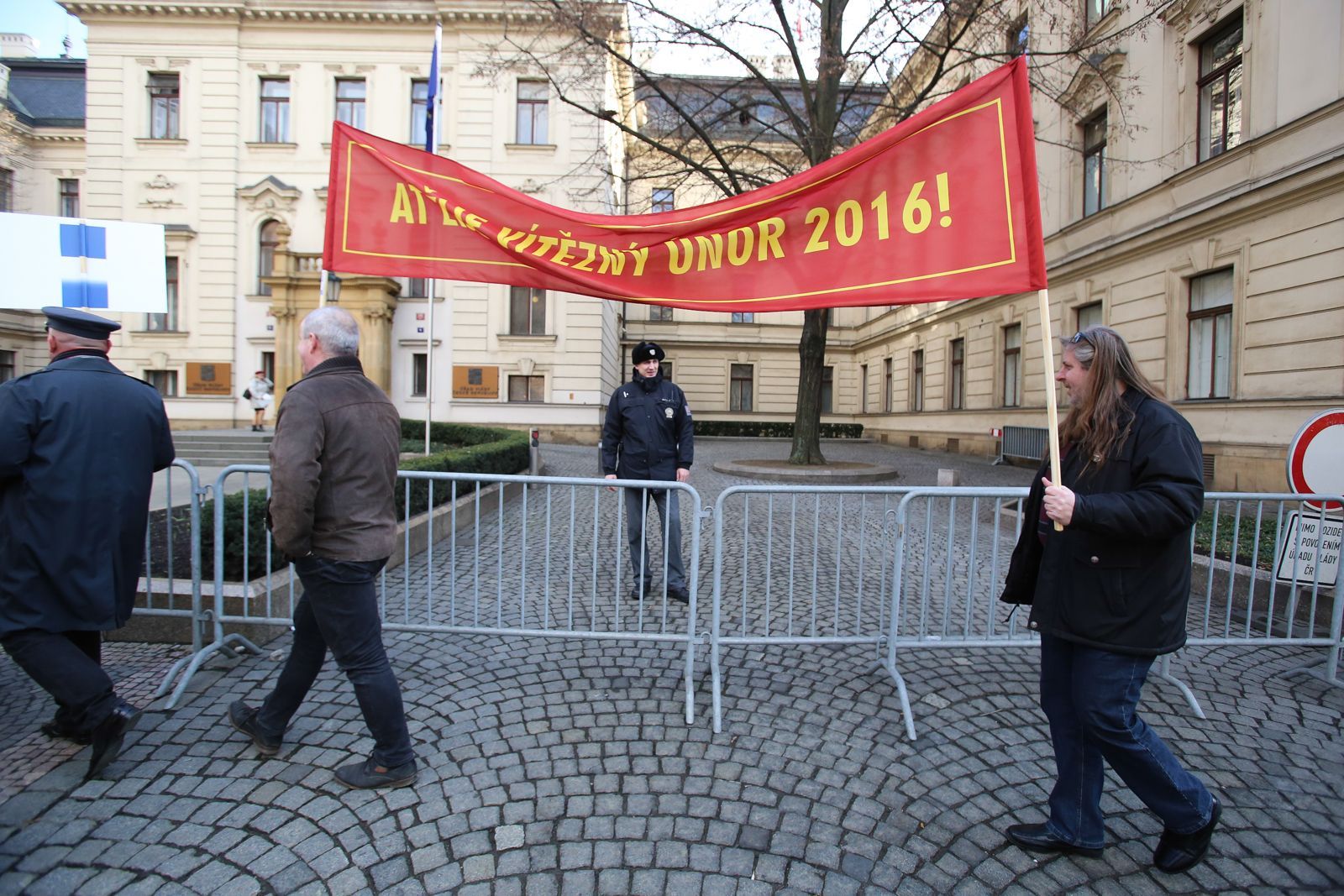 Demonstrace proti EET - Soukromníci a Svobodní