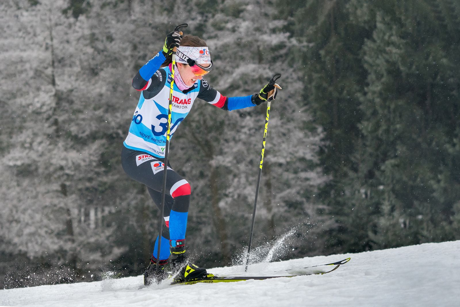 Kateřina Razýmová, SP v běhu na lyžích v Novém Městě na Moravě (2020)