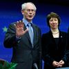 Catherine Ashtonová a Herman Van Rompuy