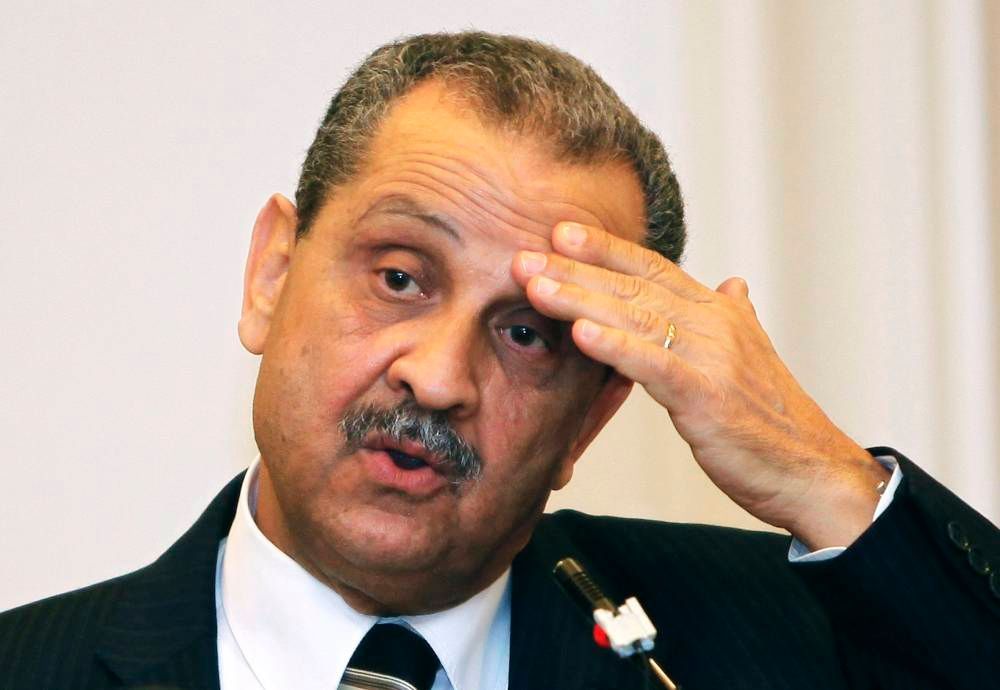 Libyjský ministr ropného průmyslu Šukrí Ghaním