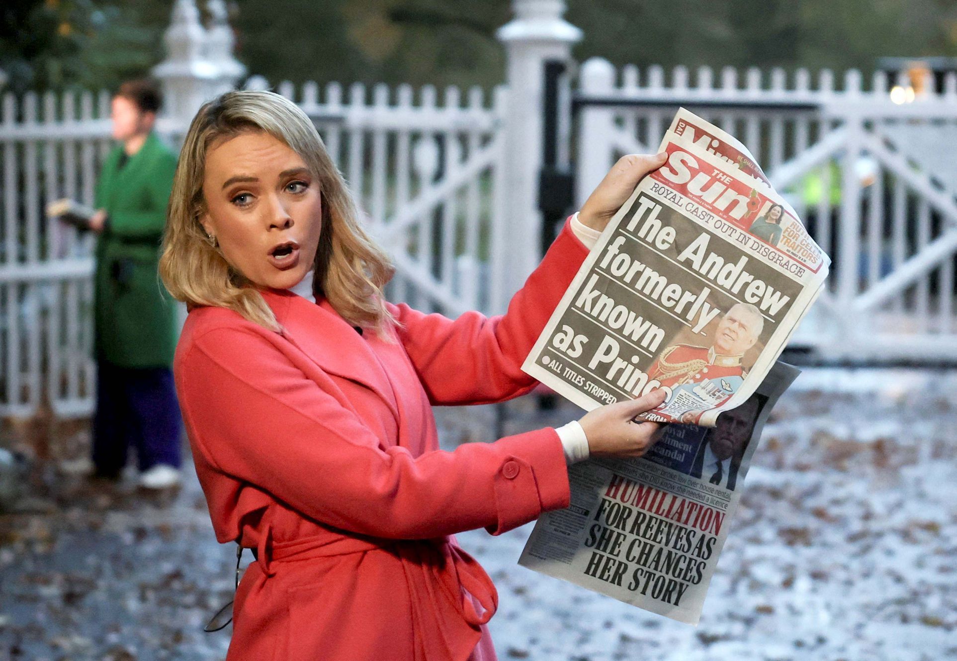 Velká Británie, monarchie, princ Andrew, král Karel III., Virginia Roberts Giuffre, Jeffrey Epstein, média,