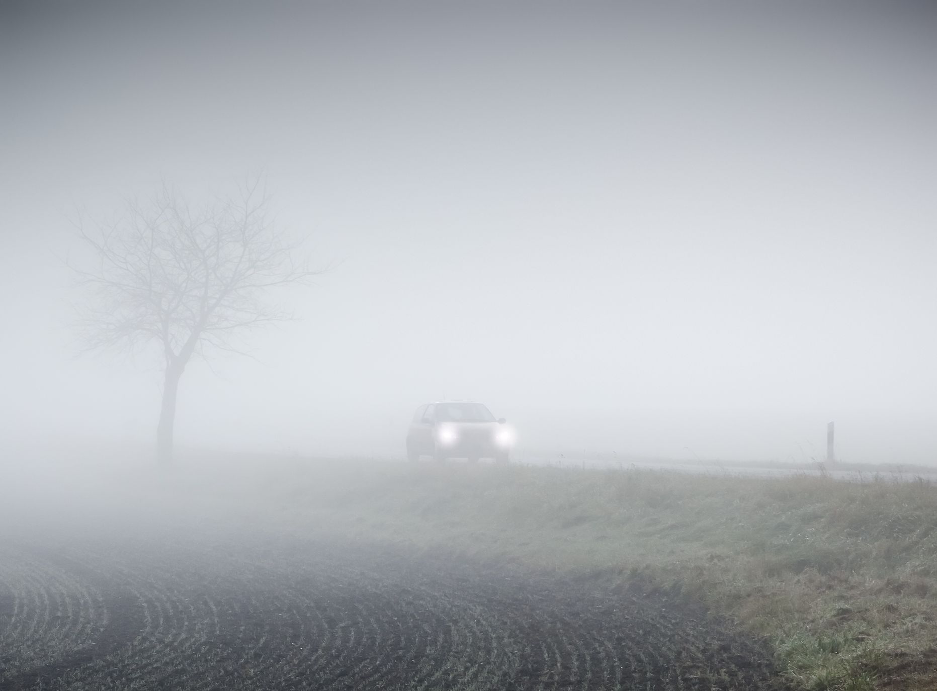 Mlha, ilustrační foto