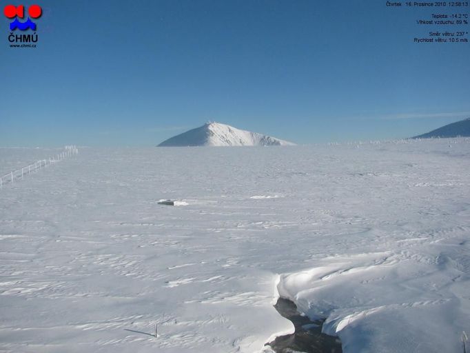 Luční Bouda v Krkonoších - 1413 m. n. m.