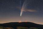 Fotka komety na Orlickoústecku zaujala NASA, vybrala ji jako snímek dne