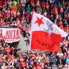 SL, Slavia-Sparta: fanoušci Slavie
