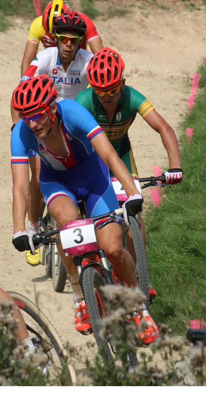 Biker Jaroslav Kulhavý na olympiádě v Londýně