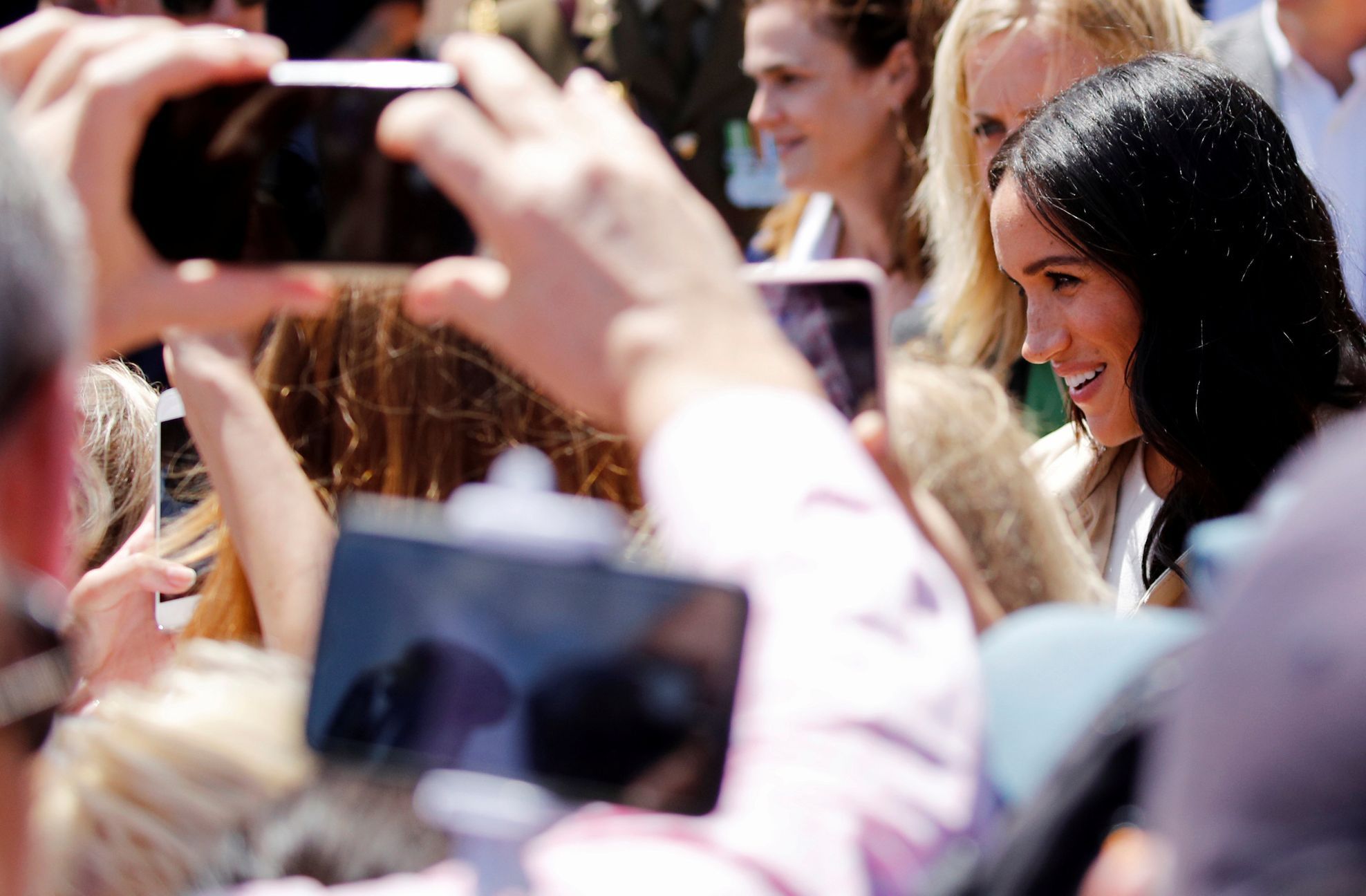 Vévodkyně Meghan a princ Harry v Austrálii