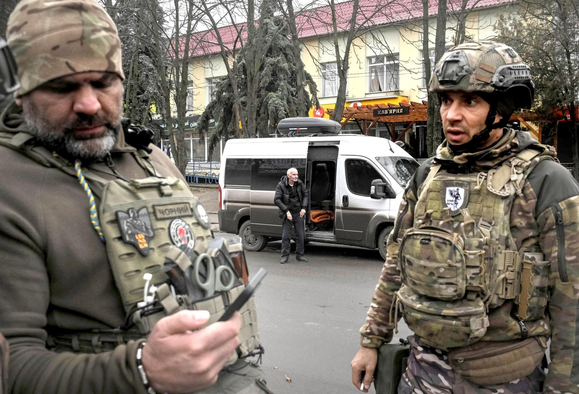 Ukrajina, Rusko, válka, civilisté, evakuace, drony