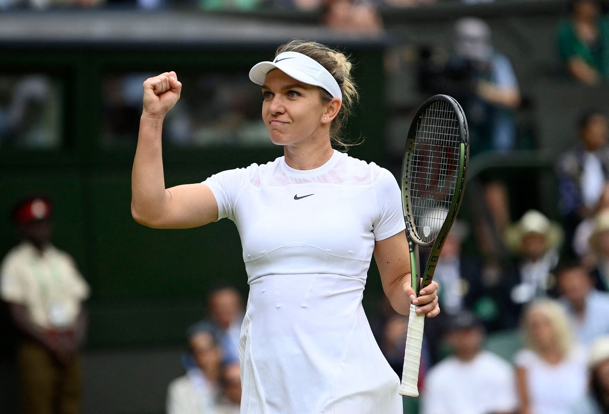 Simona Halepová postoupila do semifinále Wimbledonu 2022