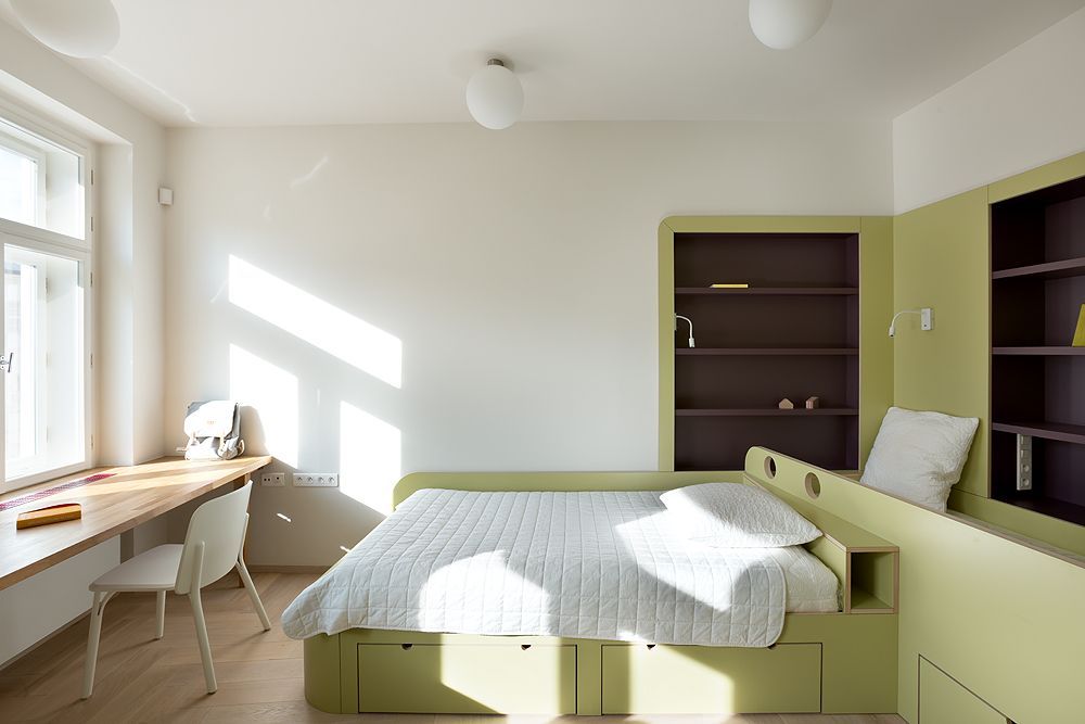 Třípodlažní loft, Nové město