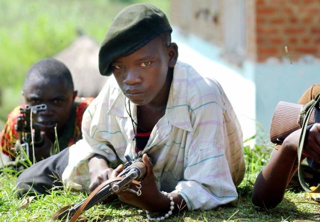 Dětský voják - Kongo
