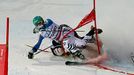 MS ve sjezdovém lyžování Schladming - týmová soutěž paralelní slalom (Filip Zubčič a Felix Neureuther).