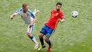 Euro 2016, Česko-Španělsko: Pavel Kadeřábek - Nolito