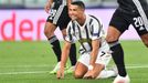 Cristiano Ronaldo v osmifinále LM Juventus - Lyon