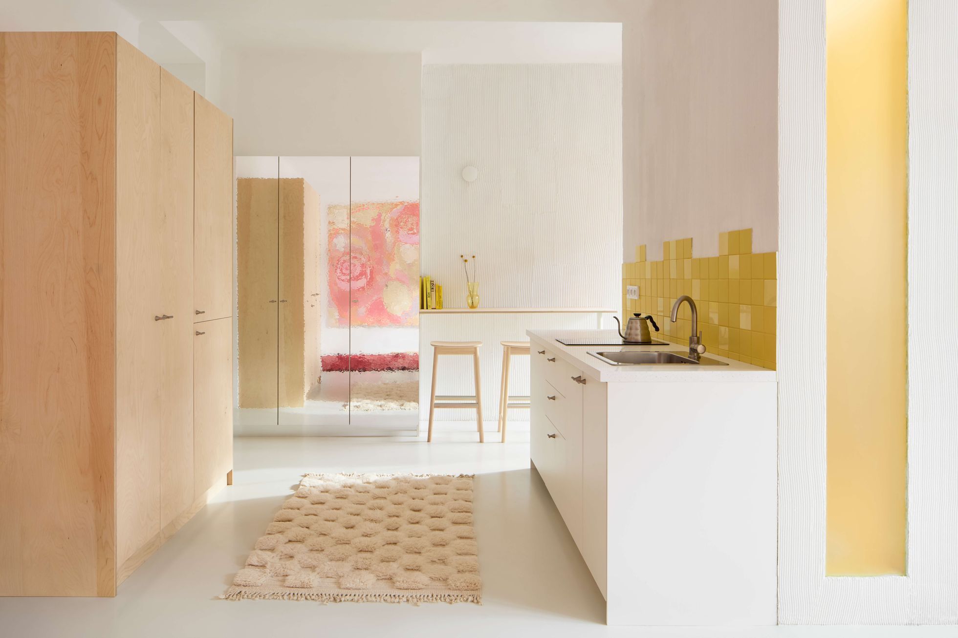 byt, rekonstrukce, bydlení, malířka, barvy, interiér