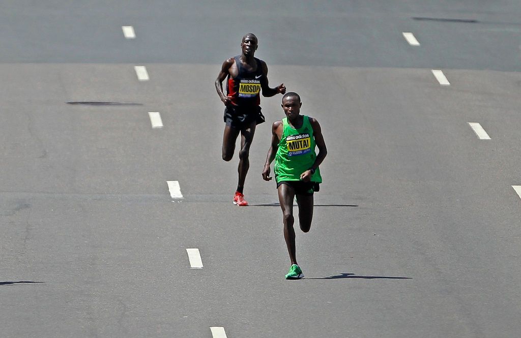 Bostonský maraton - Mutai