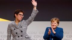 Sjezd CDU Annegret Kramp-Karrenbauer