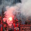 Fanoušci v zápase AS Řím - CSKA Moskva