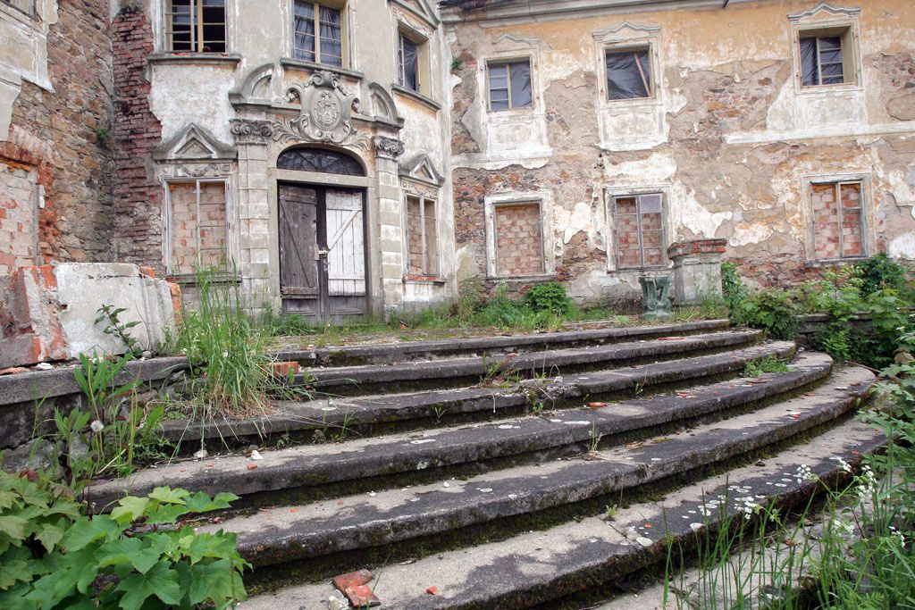 Památné ruiny severočeské. Poláky, okres Chomutov