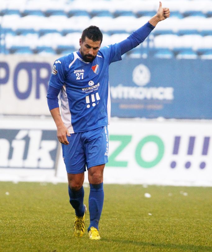 Fotbal, Baník Ostrava - České Budějovice: Milan Baroš