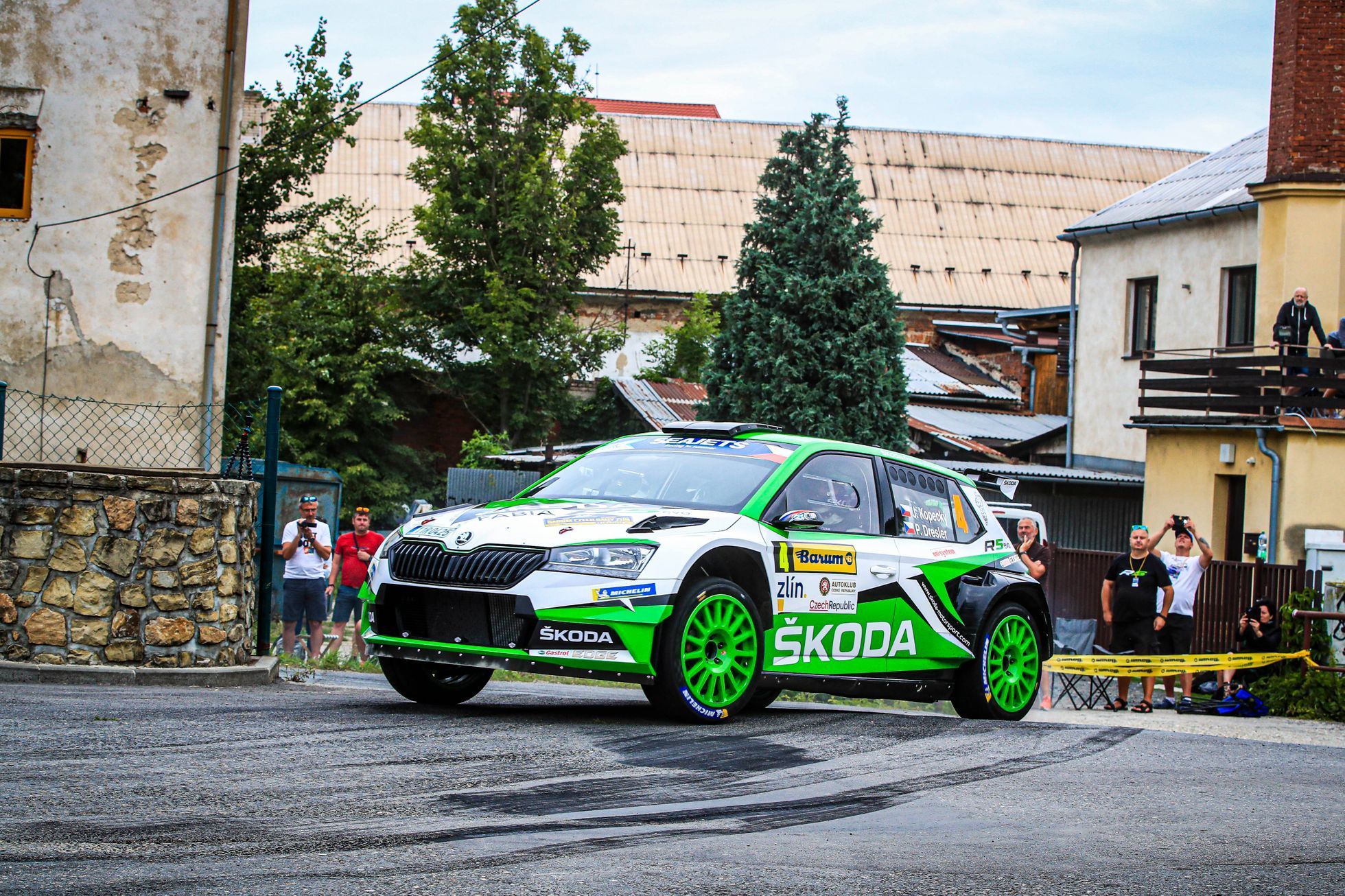 Jan Kopecký, Škoda Fabia R5 na Barum rallye 2019