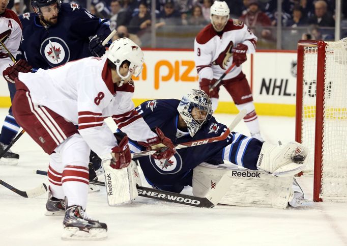 Arizona Coyotes - Winnipeg Jets: Tobias Rieder (8) - Ondřej Pavelec (31)