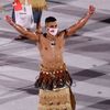 Nástup sportovců Tongy na olympiádě v Tokiu 2020