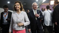 Švédský král Karel XVI. Gustav a královna Silvia na summitu COP30.