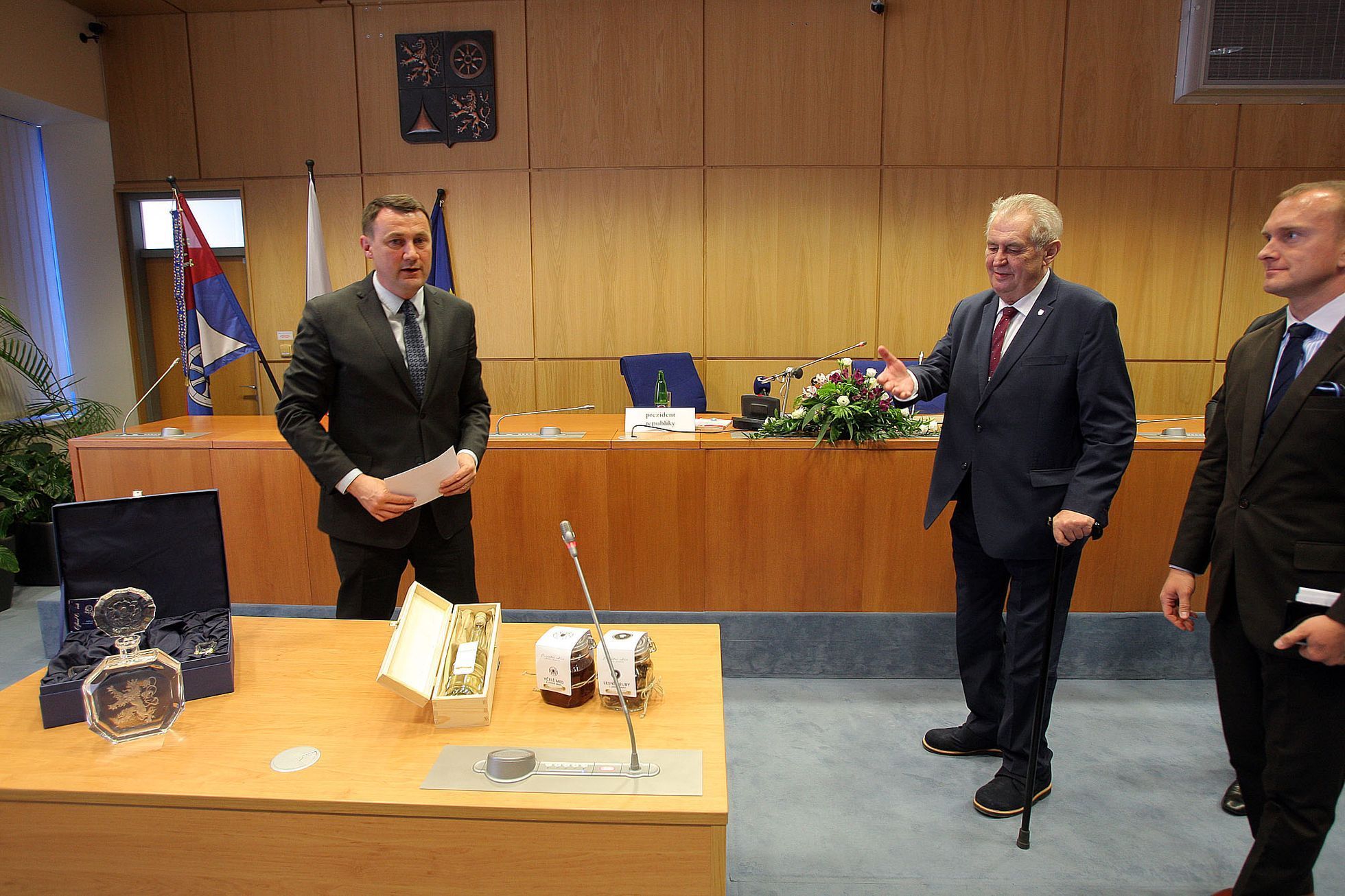 Miloš Zeman v Libereckém kraji