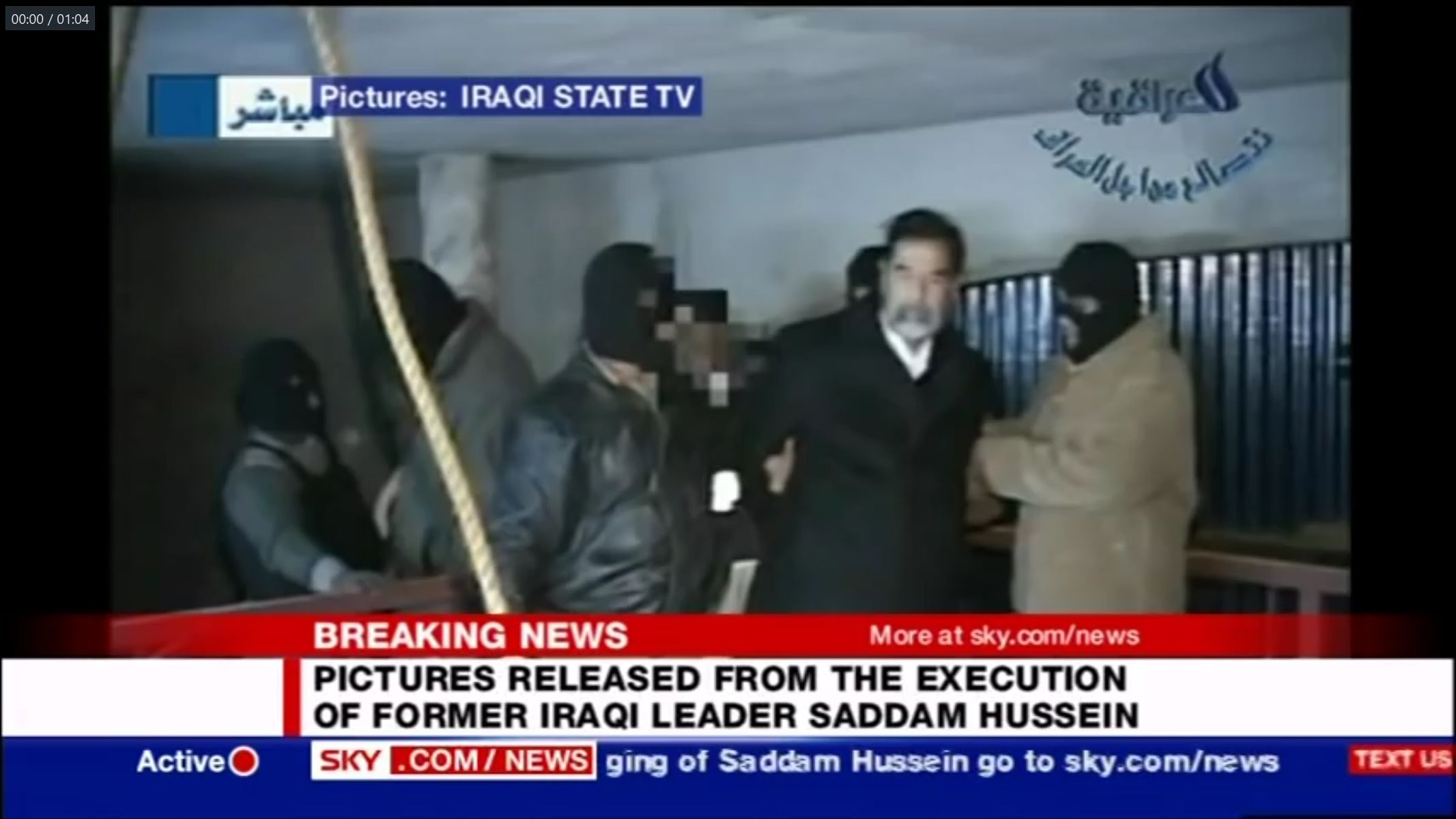 Poprava Saddáma Husajna