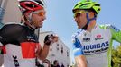 Fabian Cancellara a Ivan Basso