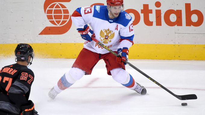 Pavel Dacjuk na hokejovém Světovém poháru 2016