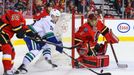 NHL, Calgary - Vancouver: Jonas Hiller (1), Paul Byron (32) - Jannik Hansen (36)