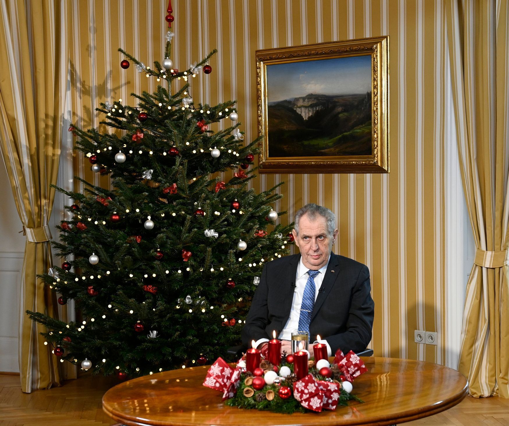 Miloš Zeman, vánoční poselství 2021