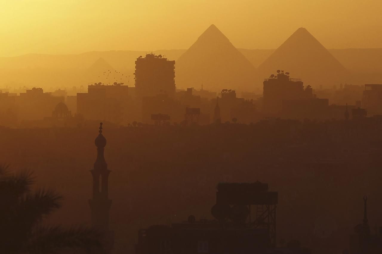 Каир закат
