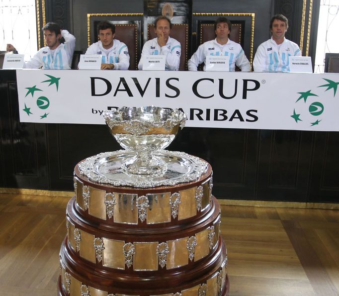 Los semifinálového duelu Davis Cupu 2013 Česko - Argentina