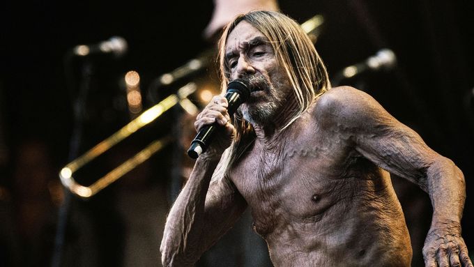 Iggy Pop (na fotografii z loňska) vystoupí v Ostravě podruhé.