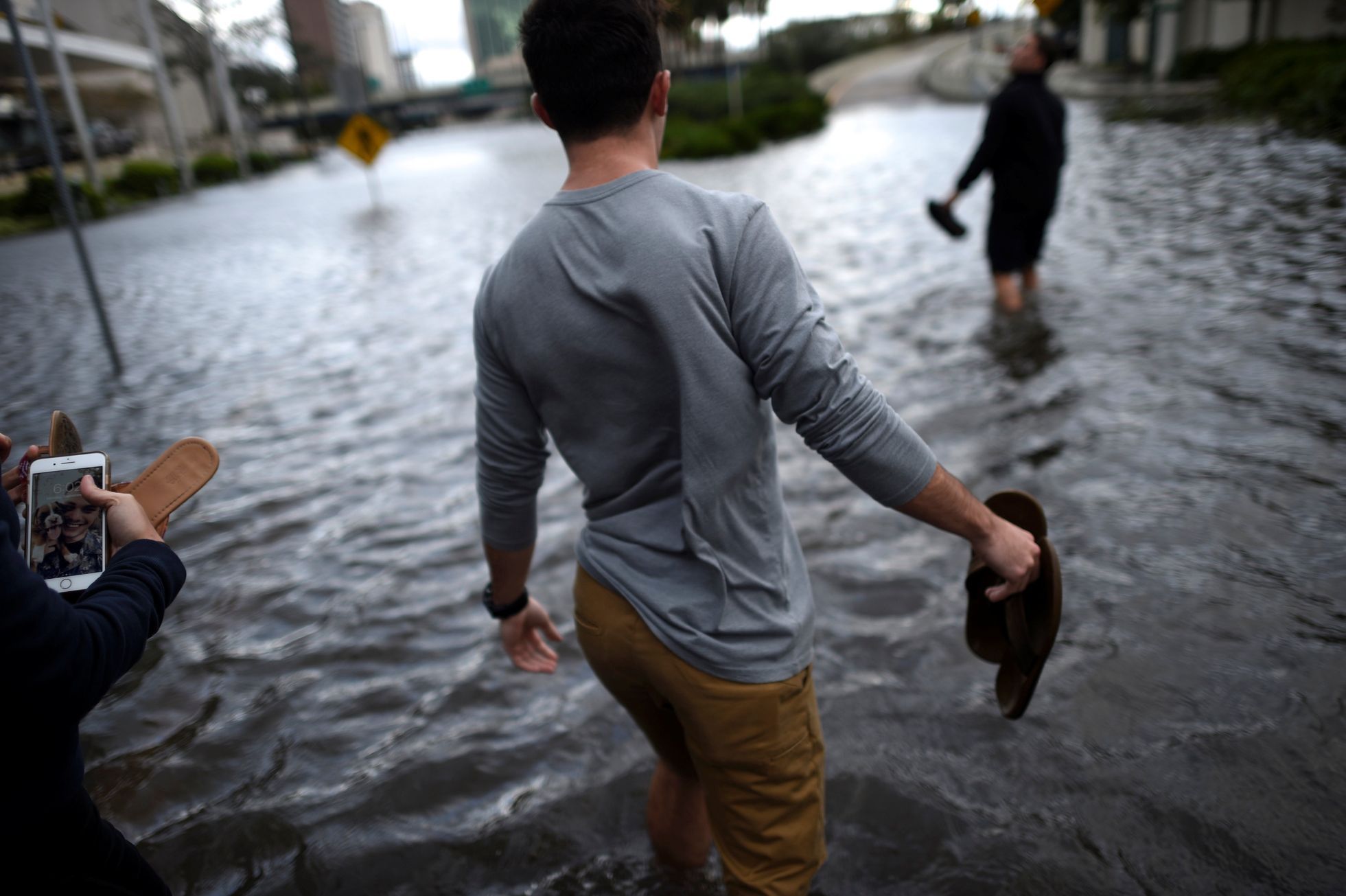 Záplavy v Jacksonville na Floridě