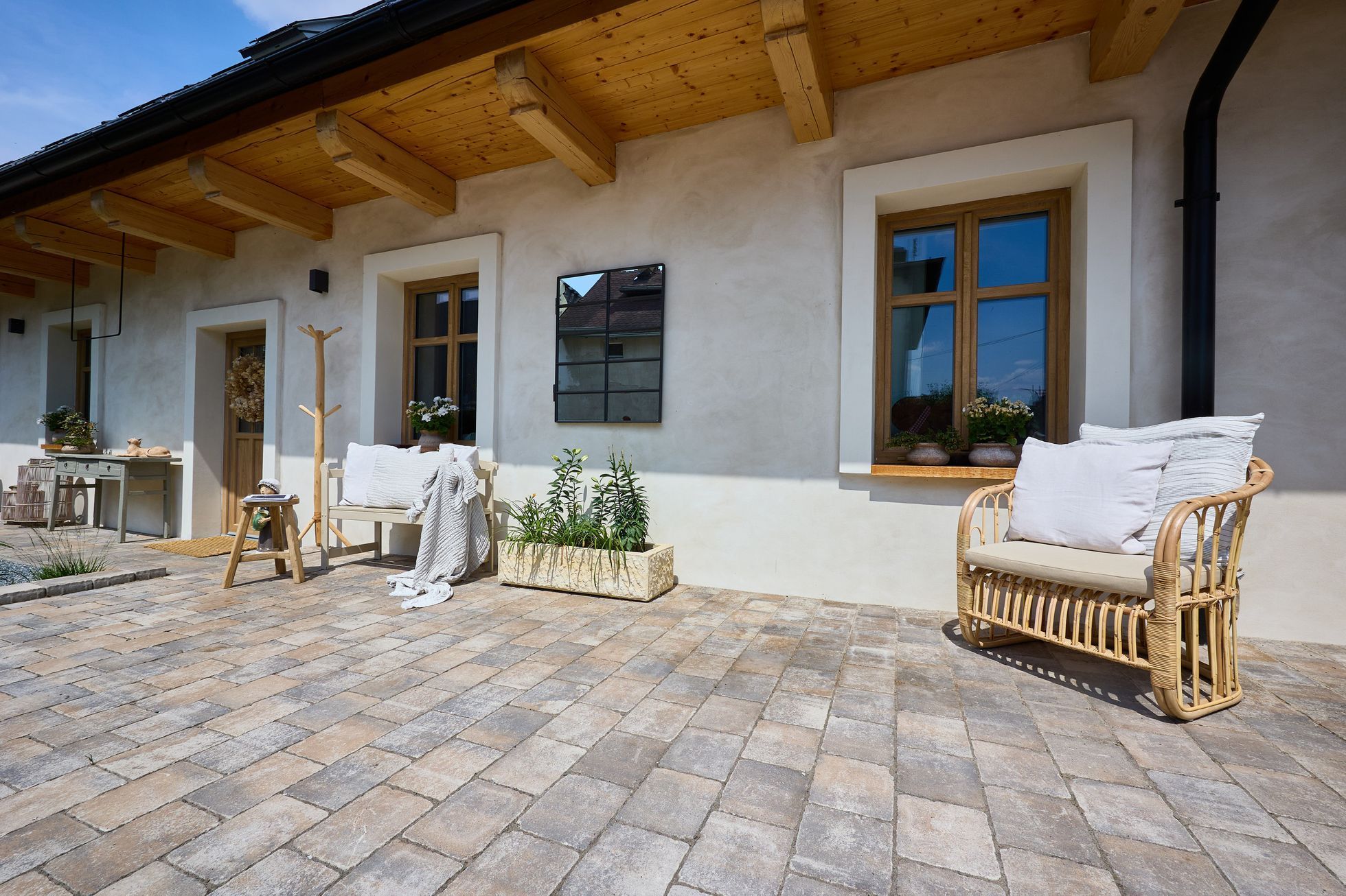 ruinička, dům, interiér, stavba, dům, rekonstrukce