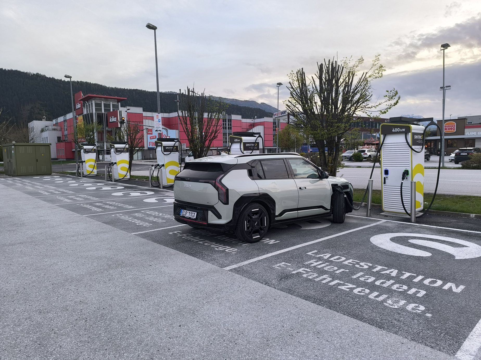 KIA EV3 alpský test