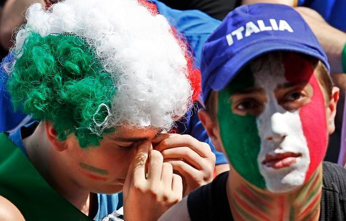 Itálie - smutek fanoušků