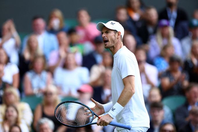 Wimbledon 2022, 3. den (Andy Murray)