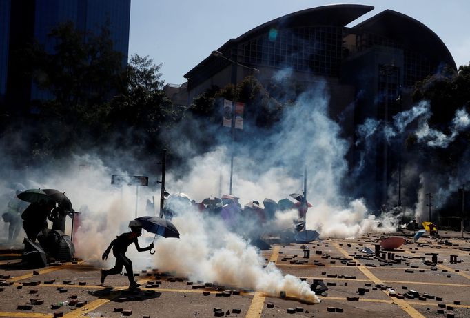 Střety na polytechnické univerzitě v Hongkongu